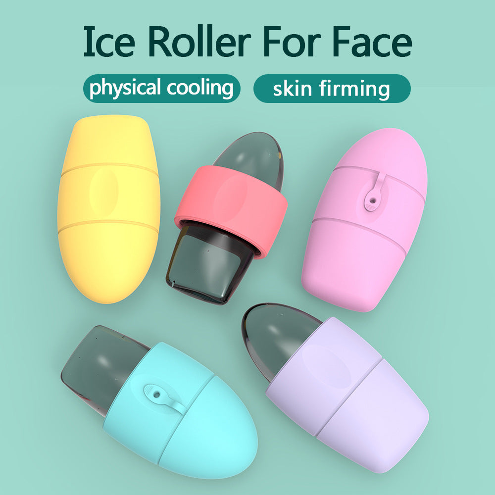 Silicone Ice Face Roller Contour Skin Care Tool