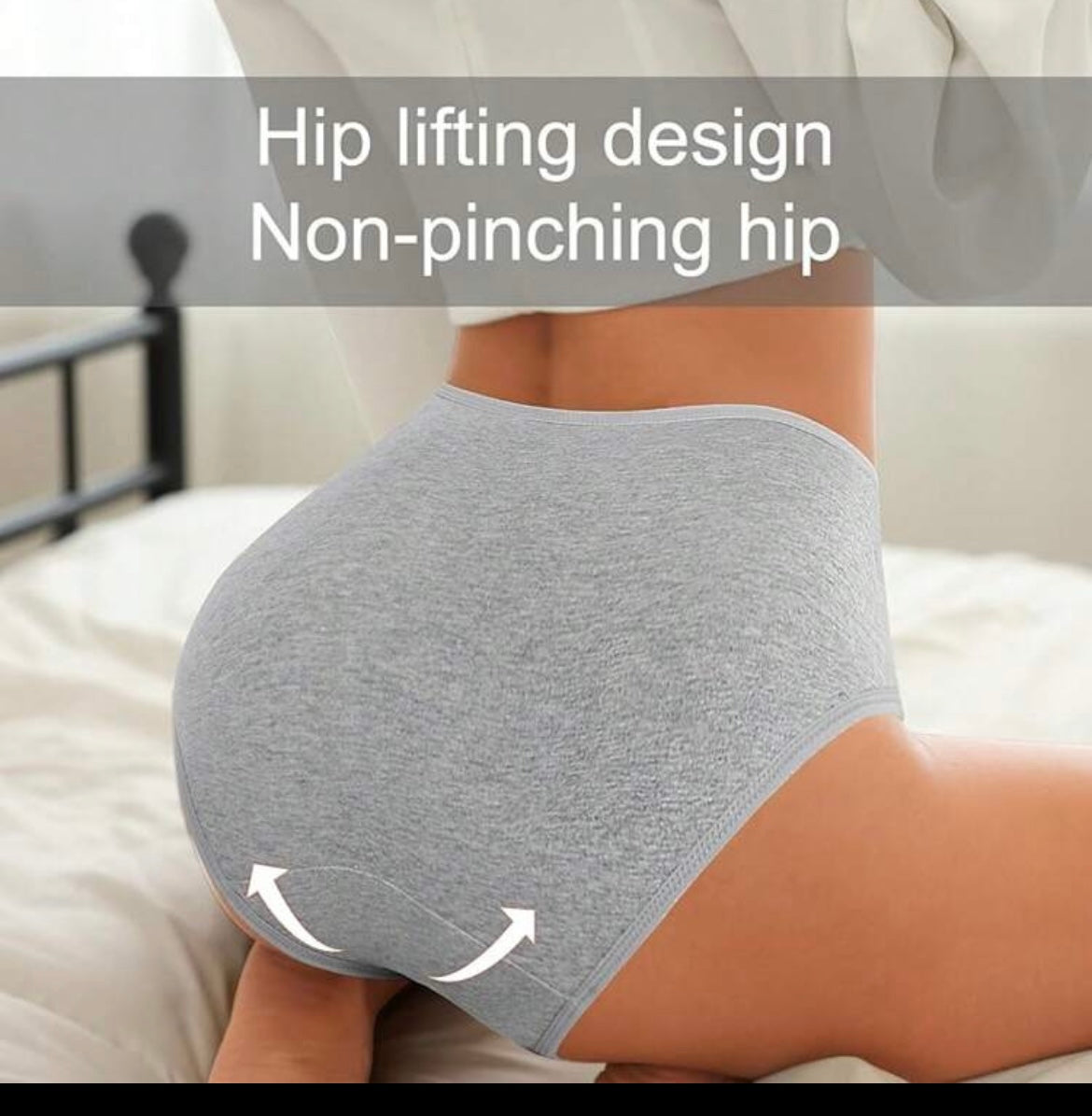 Quick Dry Postpartum Women's Underwear Briefs Breathable Reusable Period Panties for Women's 4 Pack Sets