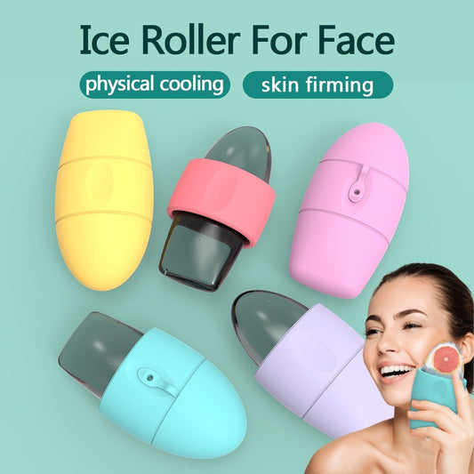 Silicone Ice Face Roller Contour Skin Care Tool
